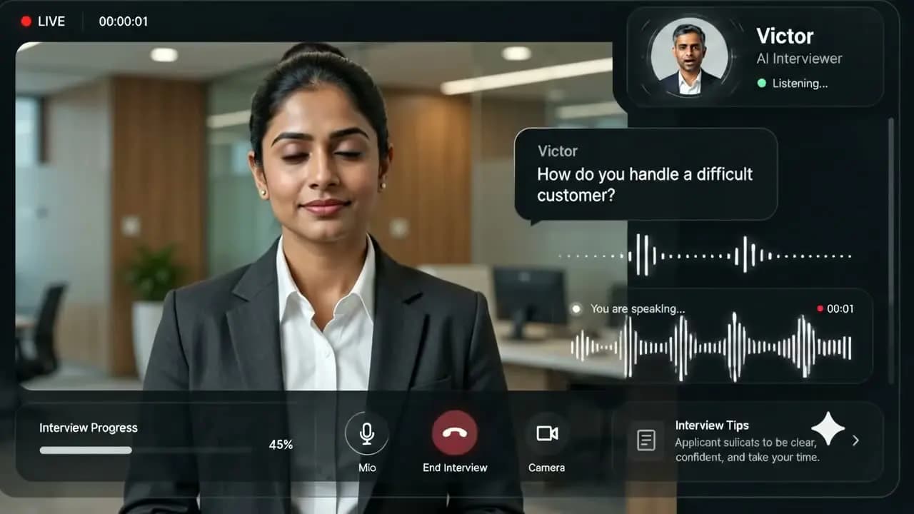 Multilingual interview